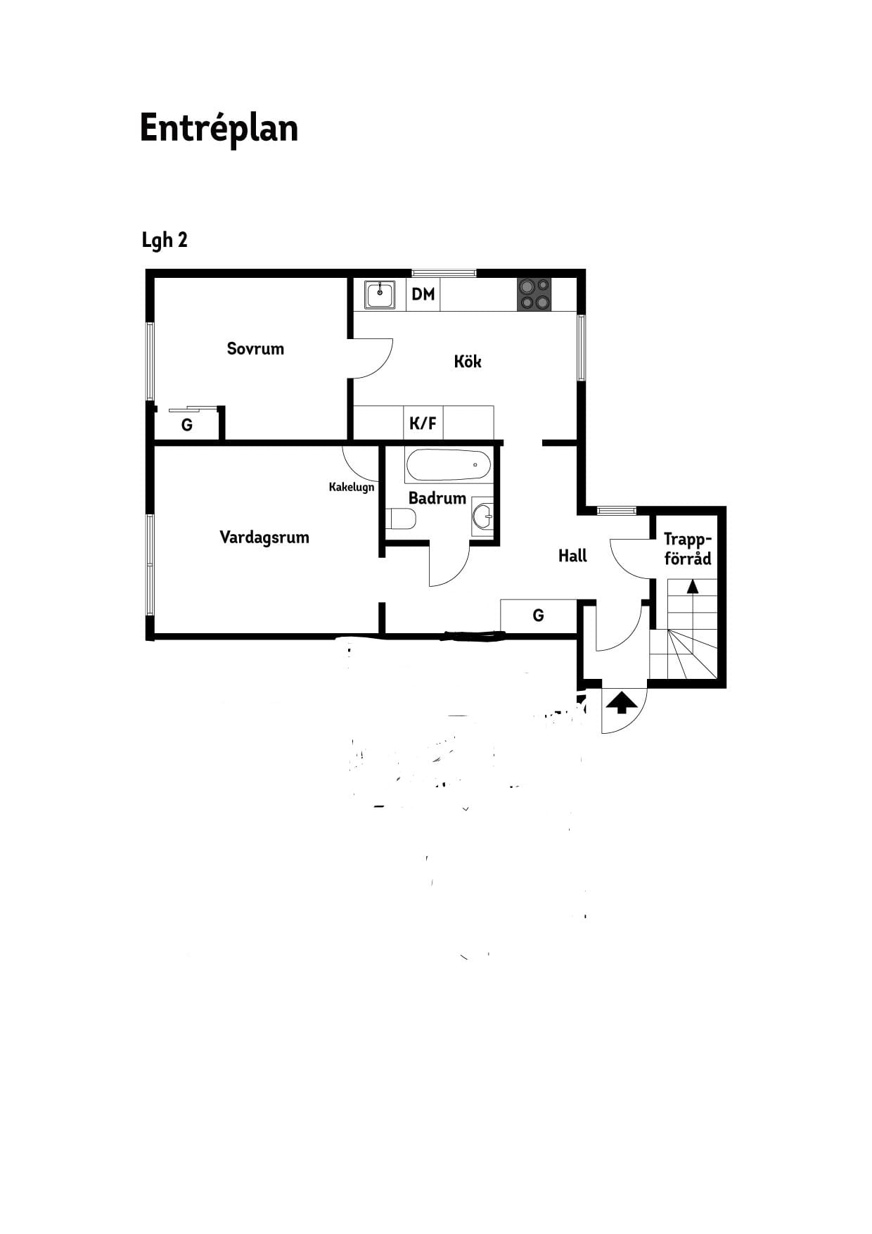 2-room apartment in Alingsås, Postvägen - image 1