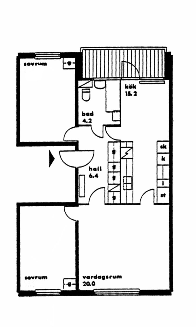 3-room apartment in Hisings Backa, Julias Gata - image 1